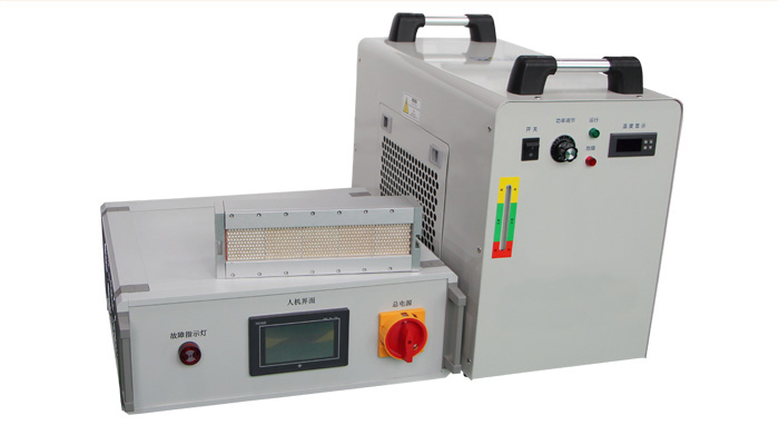 UV LED固化光源設(shè)備的三大配置照射頭、水冷機(jī)、電源驅(qū)動(dòng)